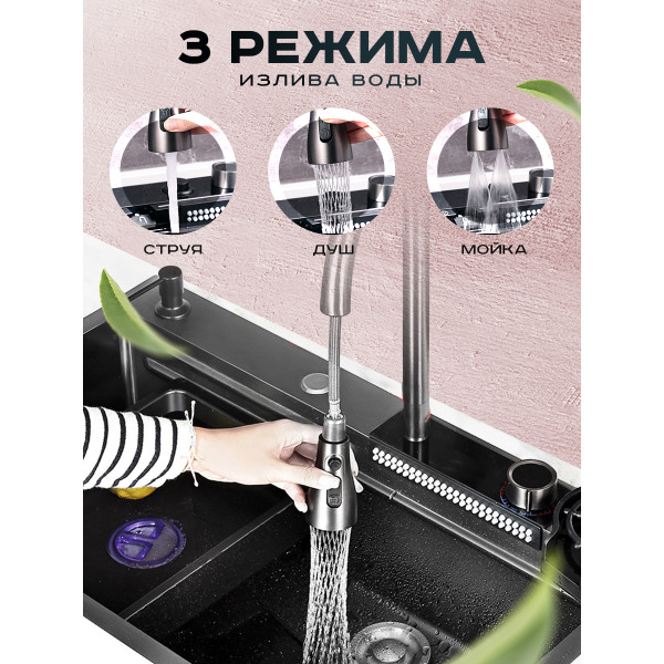 Мойка многофункциональная ПРОФСАН (PSM-9944ST)