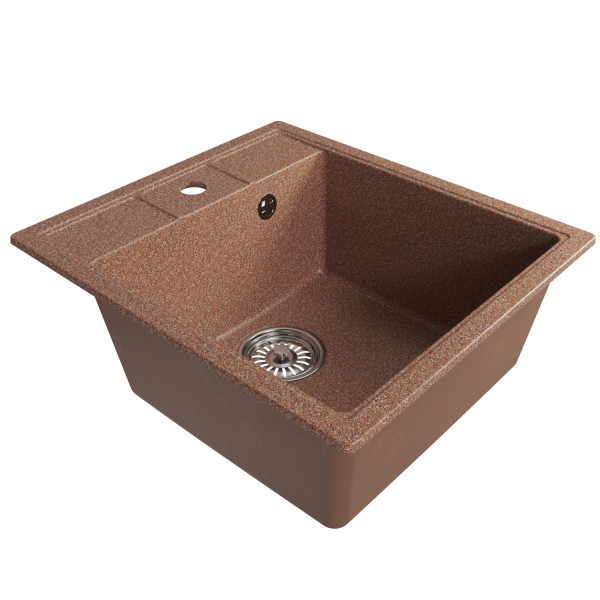 Мойка MIXLINE ML-GM28 терракотовая (307) 450*500*190мм NEW (552095)