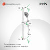 Душевой гарнитур, глянцевый хром, Optima Home, IDDIS, (OPH3С70i16)