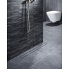 Душевой лоток TIMO Drain System 700 с двусторонней панелью "plate" под плитку, черное золото (DS230207/18)