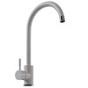 Смеситель для кухни MIXLINE ML-GS15 35к (310) серый высок. излив (550691)