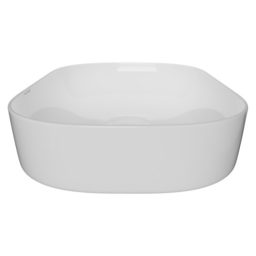Раковина накладная на столешницу WAVE СЛИМ/SLIM 600*400*145 ш*г*в без перелива,белый,прямоуг (552549)