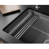 Кухонная мойка GRANULA KITCHEN SPACE RINZER кварц (5505RU, АЛЮМИНИУМ)