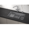 Кухонная мойка GRANULA Kitchen Space (7304U, АЛЮМИНИУМ)