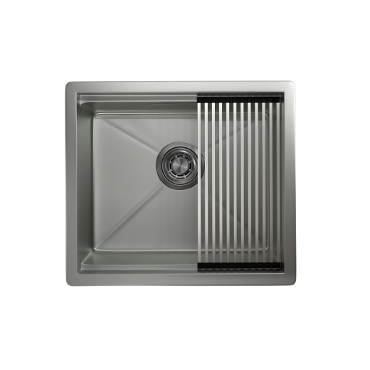 Кухонная мойка GRANULA Kitchen Space (5045U, СТАЛЬ МАТОВАЯ)