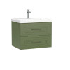 Тумба подвесная Cersanit CLASSIC 60 зеленый матовый под раковину S-UM-COM60/1-w (COMO 60) (69089)