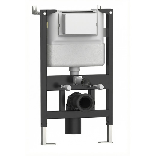 Система инсталляции WAVE В-500/005П/W-500/005Pn compact универс, под кн спереди/сверху, пневм, 500мм (558319)