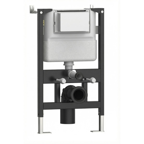 Система инсталляции WAVE В-500/005П/W-500/005Pn compact универс, под кн спереди/сверху, пневм, 500мм (558319)
