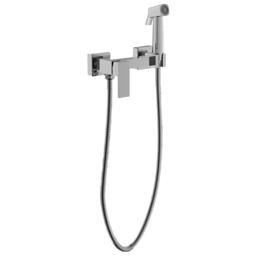 Смеситель BELZ с гигиенической лейкой хром (B55806)