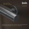 Душевая система IDDIS Duna с тропическим душем, изливом и термостатом, графит матовый (DUNGMSTi06)