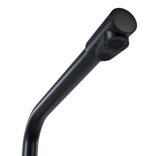 Смеситель для кухни MIXLINE ML-GS13 35к (343) антрацит с вых. для питьевого фильтра (550674)