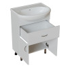Тумба для ванной MIXLINE "МИСТРАЛЬ-60" под раковину Уют-60 (Rosa) (ПВХ) (555210)