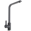 Смеситель для кухни MIXLINE ML-GS14 35к (309) темно-серый высок. излив (550680)
