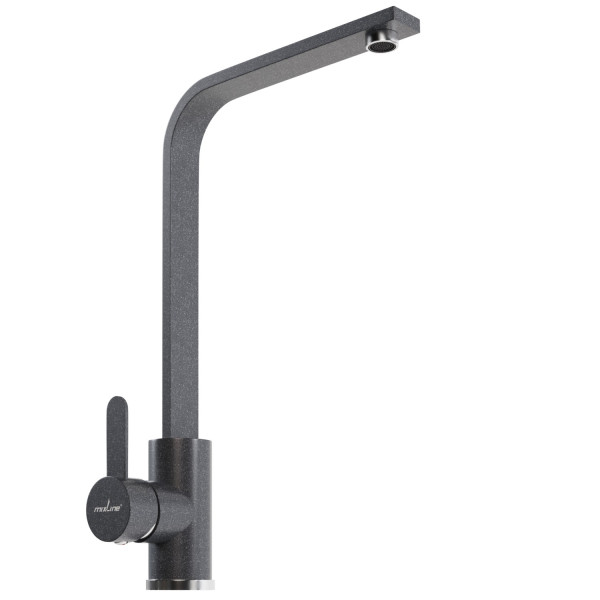 Смеситель для кухни MIXLINE ML-GS14 35к (309) темно-серый высок. излив (550680)