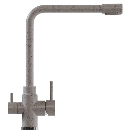 Смеситель для кухни MIXLINE ML-GS13 35к (328) бежевый с вых. для питьевого фильтра (550670)