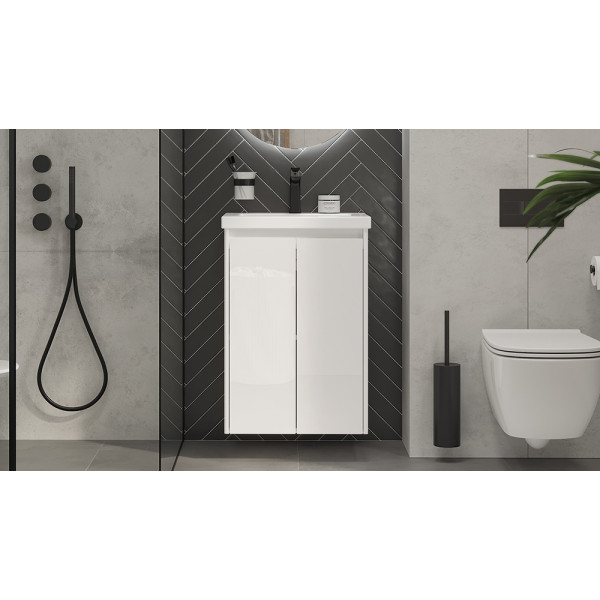 Тумба подвесная Velvex Klaufs 50.2D-616.216 под раковину Ц0000008205 (Como) (tp.KLA.COM.50.2D)
