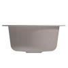 Мойкa MIXLINE ML-GM13 круглая белая (331) 495мм (глуб. чаши 200) NEW (551894)