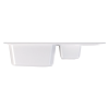 Мойка DrGans "Кардинал" 760 К, белый СМс (29.035.D0760.401)