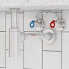 Кран угловой IDDIS Optima Home с отражателем, 1/2; 1/2, кран-букса, нержавеющая сталь, 2 шт (910S0Z5C2CZ)