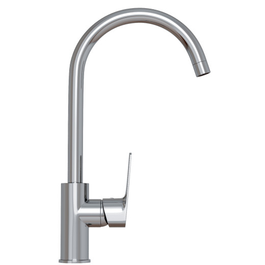 Смеситель для кухни 35k MIXLINE МЛ15-031(ML15-031) выс.излив б/отв бок п/гайку (без подводки) (556663)