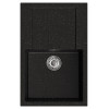 Мойка MIXLINE ML-GM31 с крылом черная (308) 770*500*190мм NEW (552189)