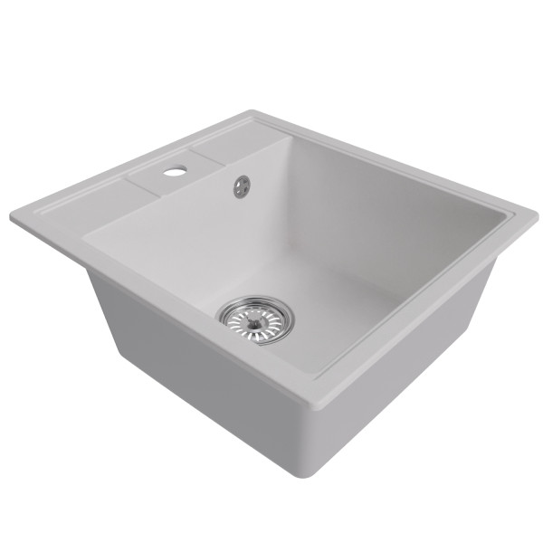 Мойка MIXLINE ML-GM28 ультра-белая (341) 450*500*190мм NEW (552182)