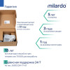 Смеситель для ванны Milardo Поли (Poli) черный матовый (POLBL00M02)