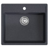 Мойка MIXLINE ML-GM15 антрацит (343) 560*500*180мм NEW (551921)