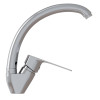Смеситель для кухни 35k MIXLINE МЛ15-032(ML15-032)высокий излив б/отв боковая п/гайку (без подводки) (556658)