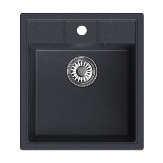 Мойка MIXLINE ML-GM28 антрацит (343)  450*500*190мм NEW (552184)