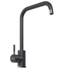 Смеситель для кухни MIXLINE ML-GS12 35к (309) темно-серый высок. излив (550655)