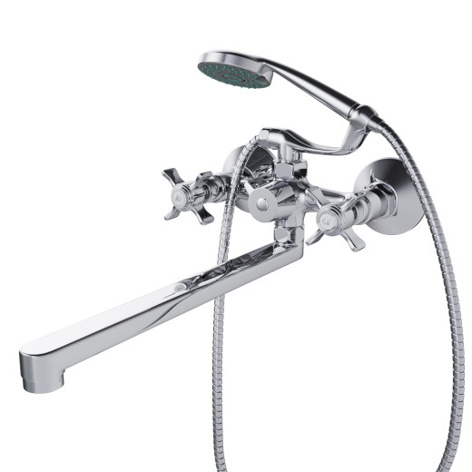 Смеситель для ванны и раковины 1/2 кер. MIXLINE ML30-02  