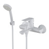 Смеситель для ванны 35k MIXLINE МЛ15-01 (ML15-01W) БЕЛЫЙ (556667)
