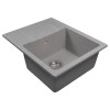 Мойка MIXLINE МЛ-ГМС103 (ML-GMS103) СТАНДАРТ с крылом, темно-серый (309), 570*460*190мм (558119)