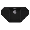 Мойка DrGans "Крона" 910, черный СМс (29.040.D0910.407)