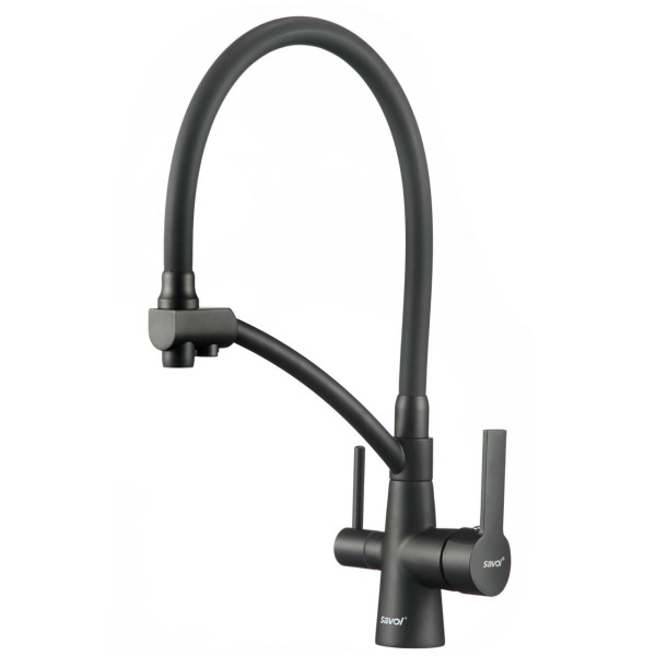 Смеситель для кухонной мойки под фильтр питьевой воды Savol (S-L1805H-01)
