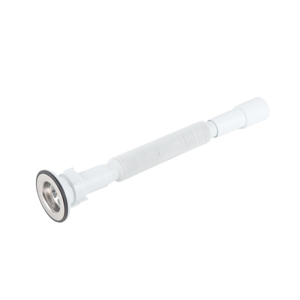 Сифон гофрированный IDDIS Optima Home 1.1/2х40/50мм, с выпуском (902AV750VD)