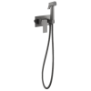 Смеситель BELZ с гигиенической лейкой оружейная сталь (B55808-3)