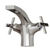 Смеситель для раковины MIXLINE ML37-04 "Cross" 1/2 кер. (553893)