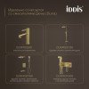 Крючок одинарный IDDIS Дюна (Duna) нержавеющая сталь, золото матовое (DUNMG10i41)