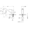 Смеситель для раковины Lemark Point (LM0307C)