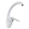 Смеситель для кухни 35k MIXLINE МЛ15-032(ML15-032W) выс.излив б/отв бок п/гайку (без подводки)БЕЛЫЙ (556659)
