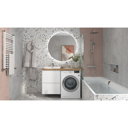 Тумба подвесная Velvex Klaufs 56*60.2Y (белый) под столешницу (tp.KLA.56.2Y)