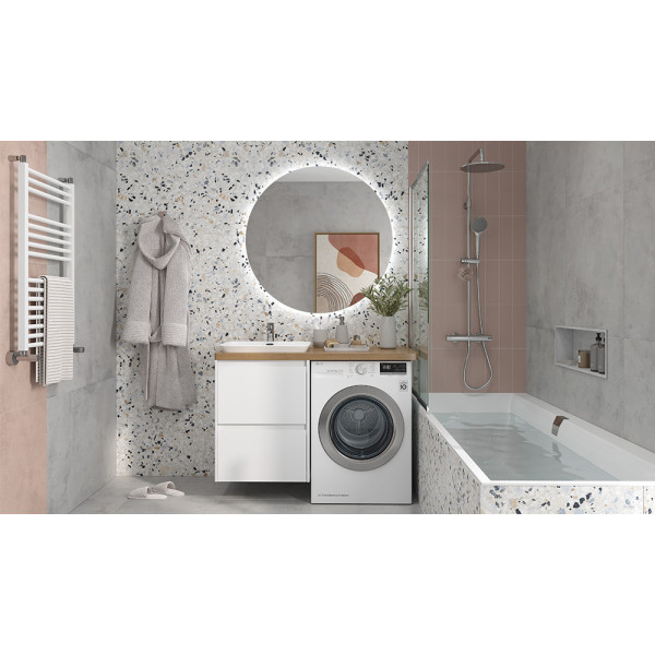 Тумба подвесная Velvex Klaufs 56*60.2Y (белый) под столешницу (tp.KLA.56.2Y)