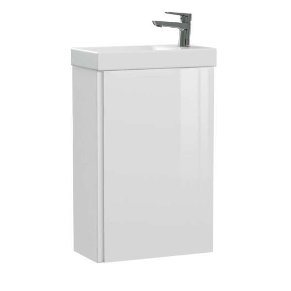 Тумба подвесная Cersanit MODUO 40 белый под раковину S-UM-MOD40/1 (MODUO 40) (SB-SZ-MOD-MO40/Wh)