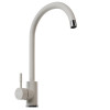 Смеситель для кухни MIXLINE ML-GS15 35к (331) белый высок. излив (550693)