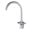 Смеситель для кухни 1/2 кер. MIXLINE ML30-032 "Classic" высокий излив (550780)