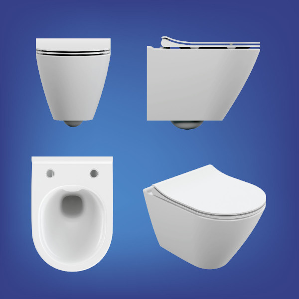Комплект CERSANIT CITY SMART DPL EO slim инсталляция AQUA 50 PRIME P кнопка ACCENTO CIRCLE пластик хром глянцевый LP (69325)