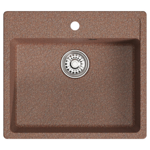 Мойка MIXLINE ML-GM15 терракотовая (307)  560*500*180мм NEW (551913)