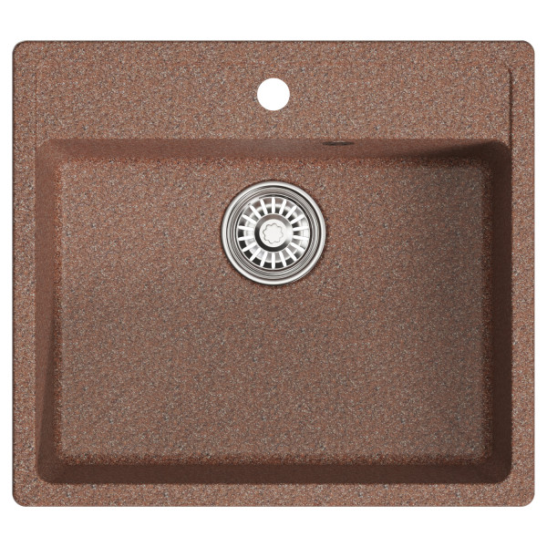 Мойка MIXLINE ML-GM15 терракотовая (307) 560*500*180мм NEW (551913)